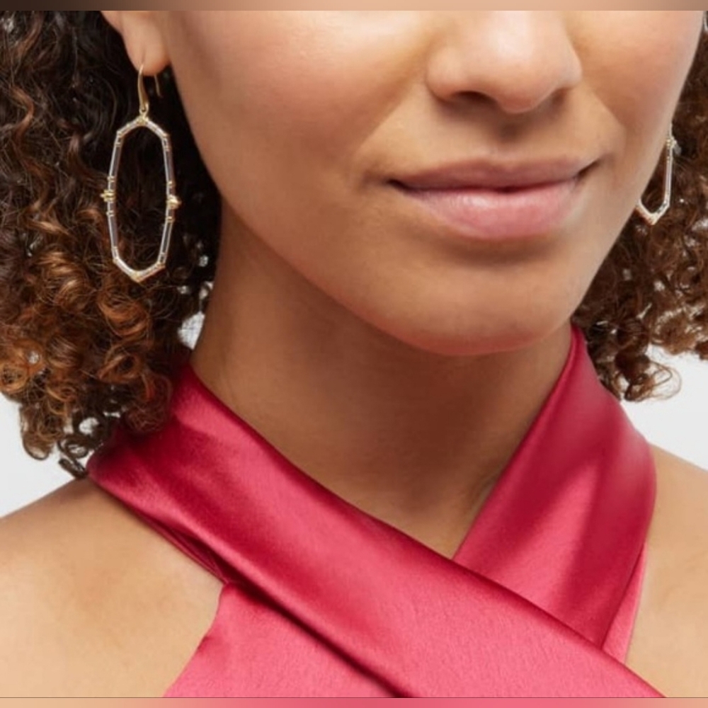 Kendra Scott Gold Geometric Earrings
